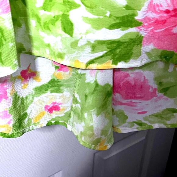 Emma James Skirt SZ 10 Petite Hi Lo Pastel Water Colors Fairy Whimsey Romantic - Picture 3 of 12